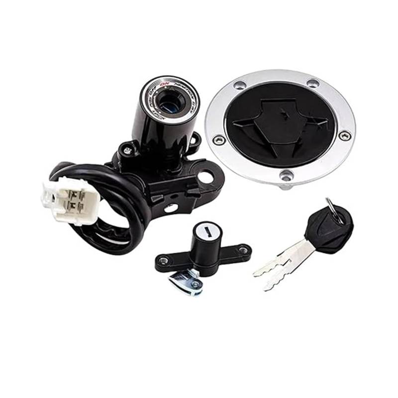 Zündschlüsselschalter Für Ninja 650 Für EX650 2012-2016 Motorrad Zündschloss Tankdeckel Schloss Schlüssel Set Zubehör von Ciloc