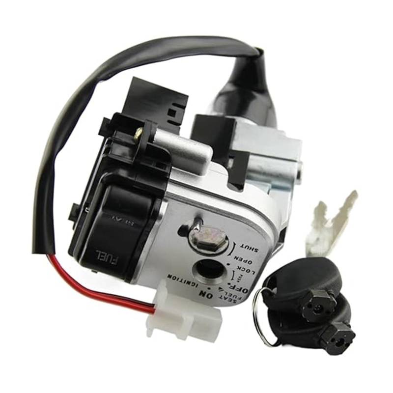 Zündschlüsselschalter Für PCX125 2012 2013 Für PCX150 2013 Motorrad-Zündschalter-Kit Montage Tankdeckel Tankdeckel Mit 2 Schlüsseln von Ciloc