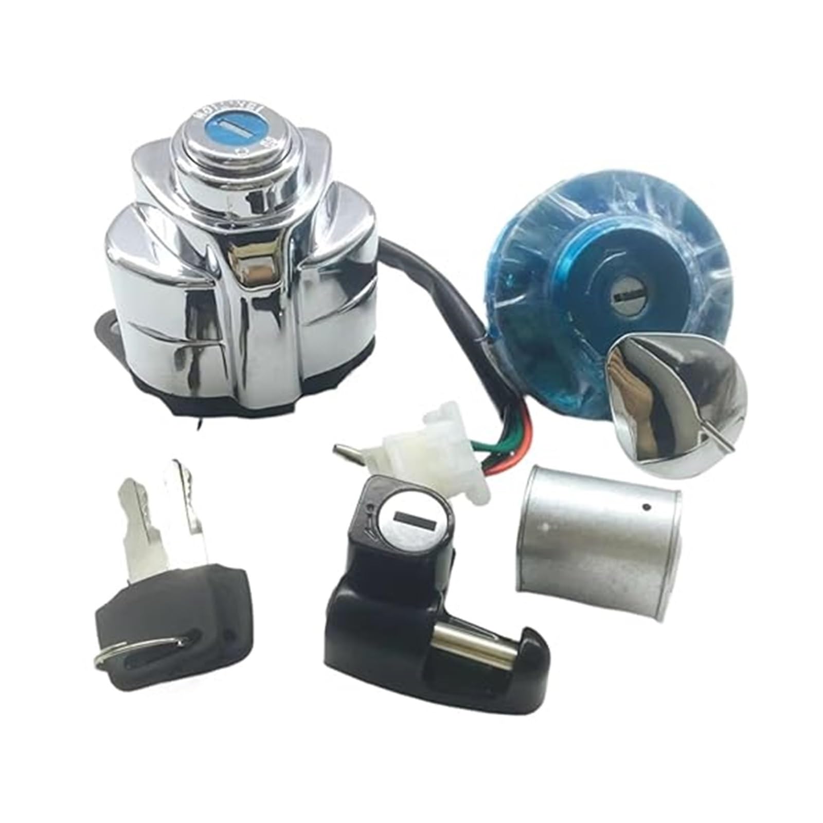 Zündschlüsselschalter Für Shadow Für VLX600 Für VT600 1988-2008 Für Shadow Für ACE750 Für VT750 1997-2003 Motorrad-Zündschalter-Tankdeckel-Sitzschloss-Schlüsselsatz Zündschlüsselschalter Für Shadow Für VLX600 Für VT600 1988-2008 Für Shadow Für ACE750 Für VT750 1997-2003 Motorrad-Zündschalter-Tankdeckel-Sitzschloss-Schlüsselsatz von Ciloc