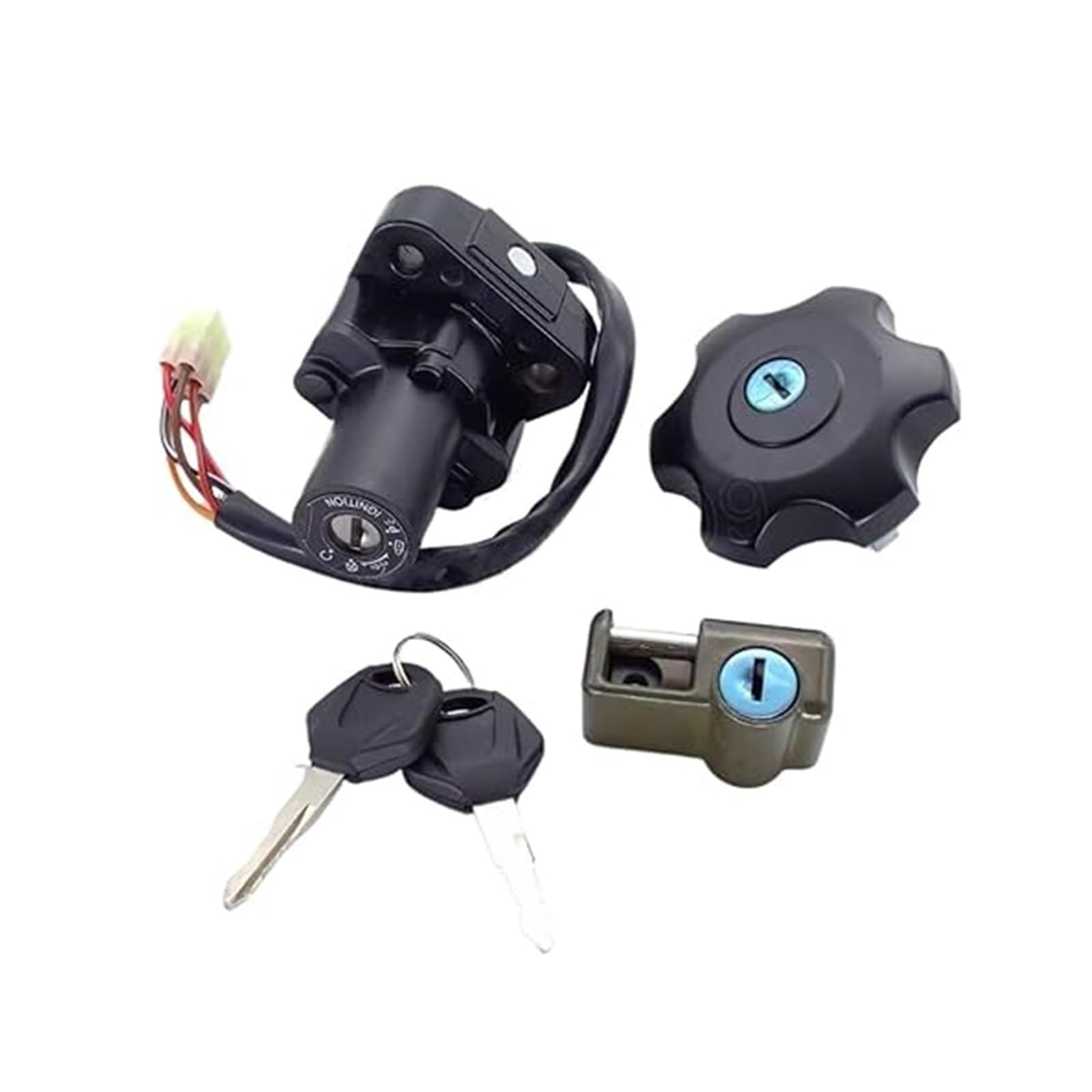 Zündschlüsselschalter Für Suz&uki Für DR650S Für DR650SE 1998-2022 Tankdeckel Zündschalter Sitzschloss Set Motorradzubehör Zündschlüsselschalter Für Suz&uki Für DR650S Für DR650SE 1998-2022 Tankdeckel Zündschalter Sitzschloss Set Motorradzubehör von Ciloc