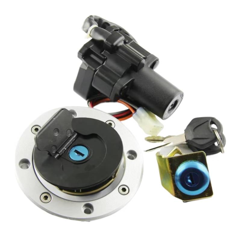 Zündschlüsselschalter Für Suz&uki Für GSX1300RX Für Haya&busa Für GSX1300RY Für Haya&busa Für GSX1300R K1 Für Haya&busa Motorrad-Tankdeckel-Verriegelungssatz von Ciloc
