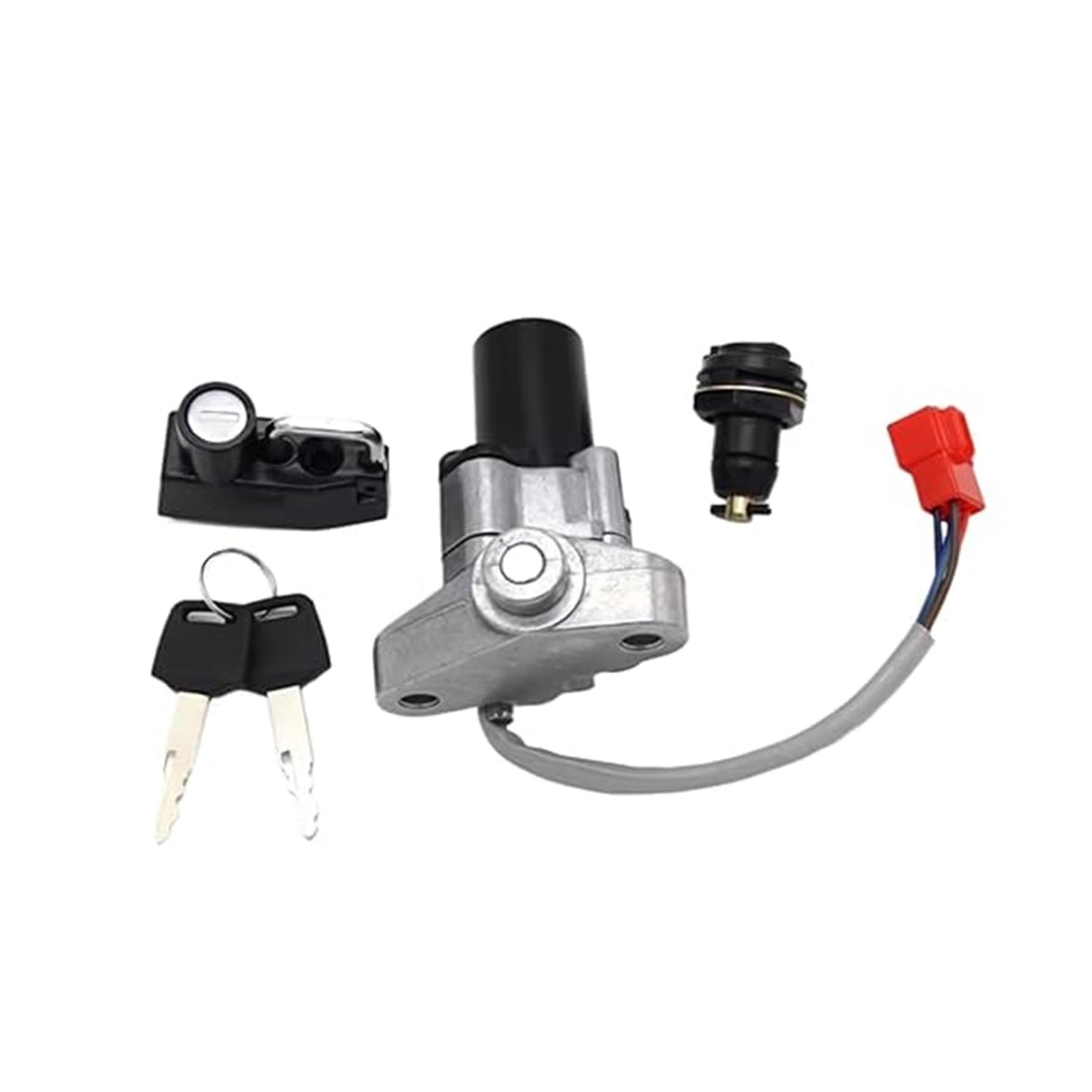 Zündschlüsselschalter Für XVS1100 Für V Star Für Custom 2005-2009 Für XVS1100A 2000-2008 Motorrad-Zündschalter Tankdeckel Sitzschloss Zündschlüsselschalter Für XVS1100 Für V Star Für Custom 2005-2009 Für XVS1100A 2000-2008 Motorrad-Zündschalter Tankdeckel Sitzschloss von Ciloc