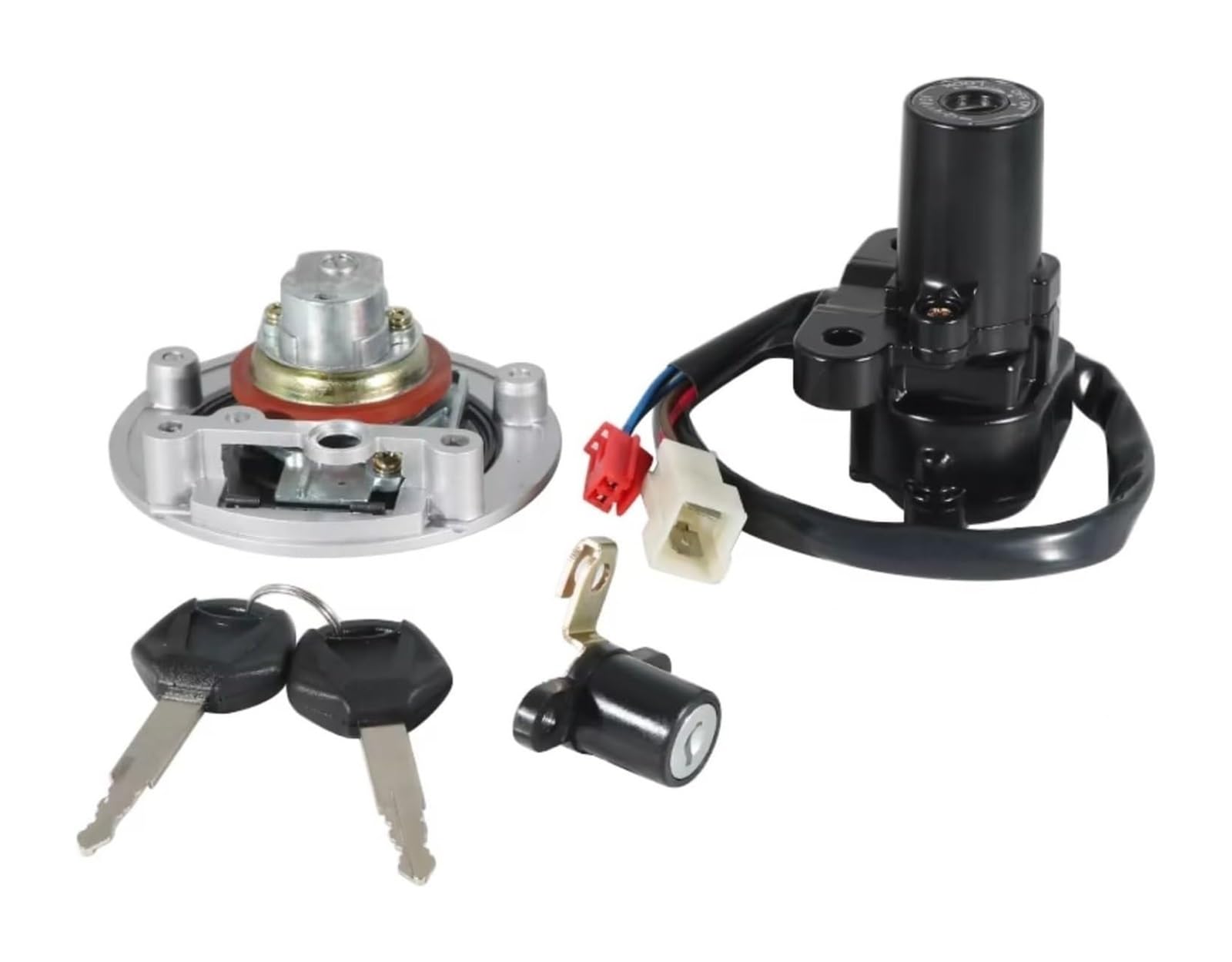 Zündschlüsselschalter Für YZF Für R6 1999-2005 Für YZF-R1 1998-2003 Für XJ6 Für XJ6F Für XJ6N 2009-2013 Motorrad-Tankdeckel-Schlosssatz Zündschlüsselschalter Für YZF Für R6 1999-2005 Für YZF-R1 1998-2003 Für XJ6 Für XJ6F Für XJ6N 2009-2013 Motorrad-Tankdeckel-Schlosssatz von Ciloc
