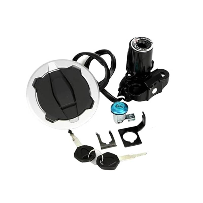 Zündschlüsselschalter Für Z800 Für Z900 Für Z900RS 2017-2023 Motorrad Zündschalter Tankdeckel Abdeckung Sitz Schlösser Kit von Ciloc