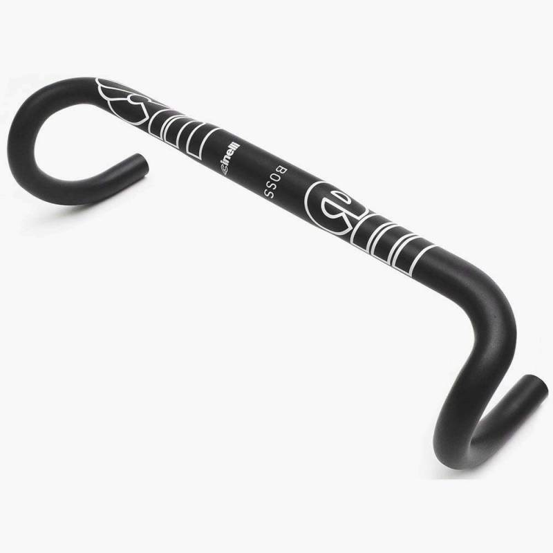 Cinelli Unisex's Boss Drop Lenker, Schwarz, 40 cm von Cinelli