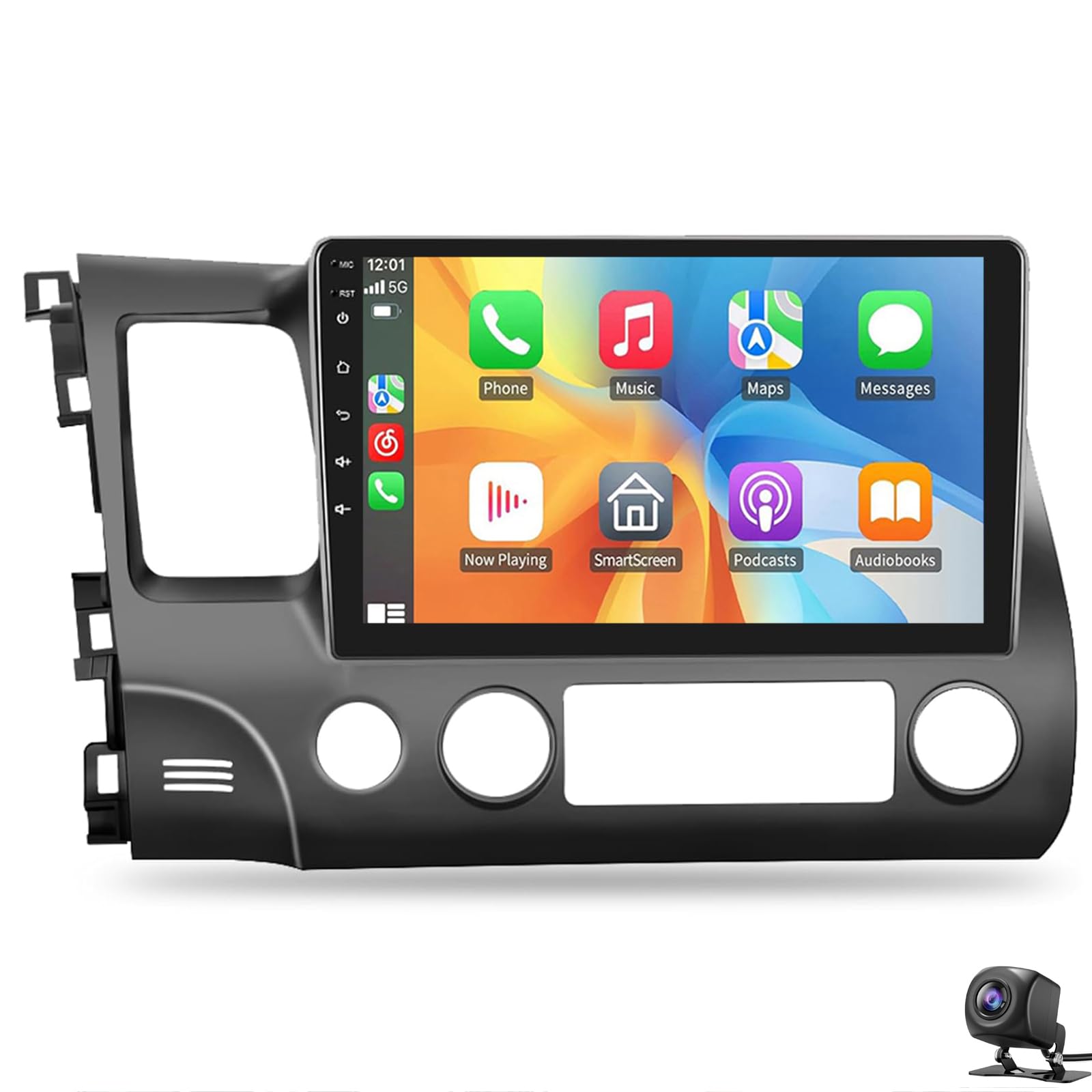 für Hon-da Civic 2006-2011 kabelloses Carplay Android-Autoradio 10,1-Zoll Touchscreen GPS Navigation mit WiFi AHD Rückfahrkamera FM RDS Radioempfänger EQ HiFi Lenkradste(Size:8 CORE 4+32G,Color:links) für Hon-da Civic 2006-2011 kabelloses Carplay Android-Autoradio 10,1-Zoll Touchscreen GPS Navigation mit WiFi AHD Rückfahrkamera FM RDS Radioempfänger EQ HiFi Lenkradste(Size:8 CORE 4+32G,Color:links) von Ciosipul