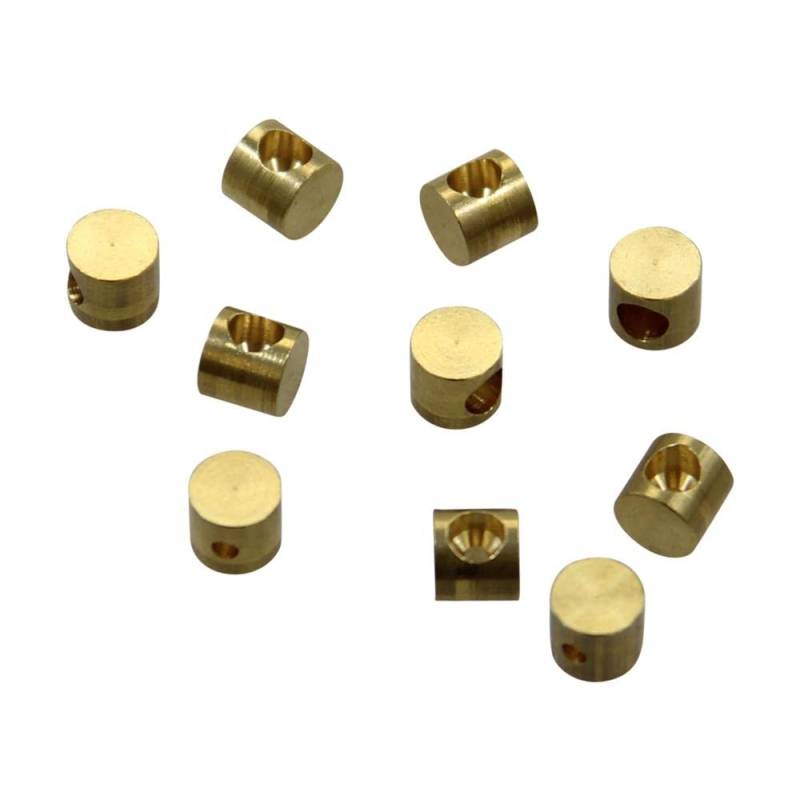 10x Bowdenzug Lötnippel 3x5 mm kompatibel mit Puch Hercules Kreidler Zündapp Mofa Moped Mokick von Citomerx