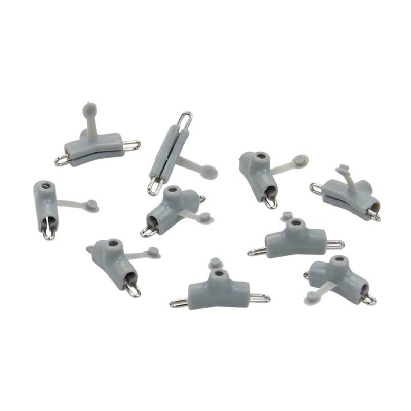 10x Bowdenzug Öler Schmiernippel grau 5 mm für Mofa Moped Mokick RollerKreidler Puch Zündapp Hercules von Citomerx