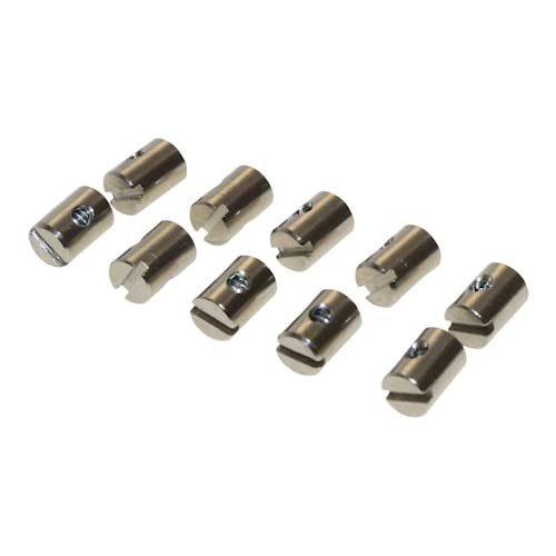 10x Bowdenzug Schraubnippel Klemmnippel 5x7 mm kompatibel mit Puch Hercules Kreidler Zündapp Mofa Moped Mokick von Citomerx