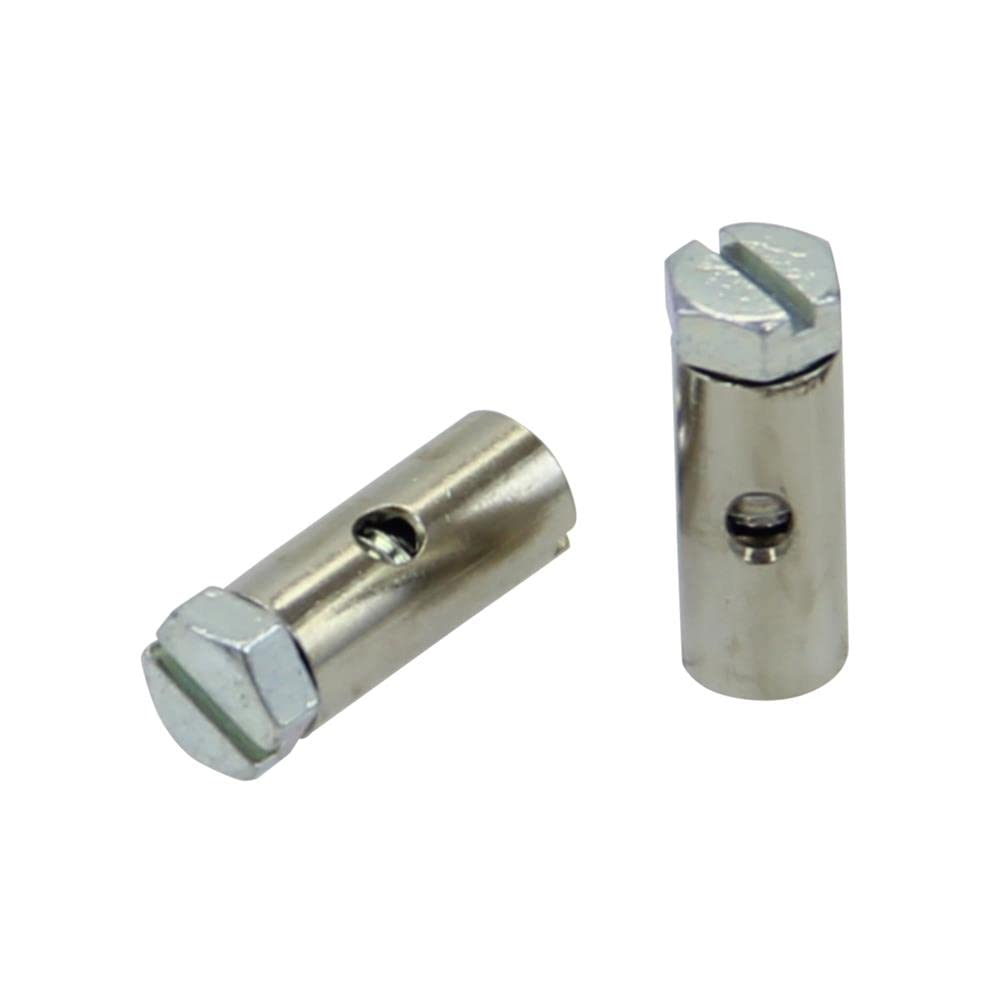 2x Bowdenzug Schraubnippel Klemmnippel 6x14 mm kompatibel mit Puch Hercules Kreidler Zündapp Mofa Moped Mokick 2x Bowdenzug Schraubnippel Klemmnippel 6x14 mm kompatibel mit Puch Hercules Kreidler Zündapp Mofa Moped Mokick von Citomerx