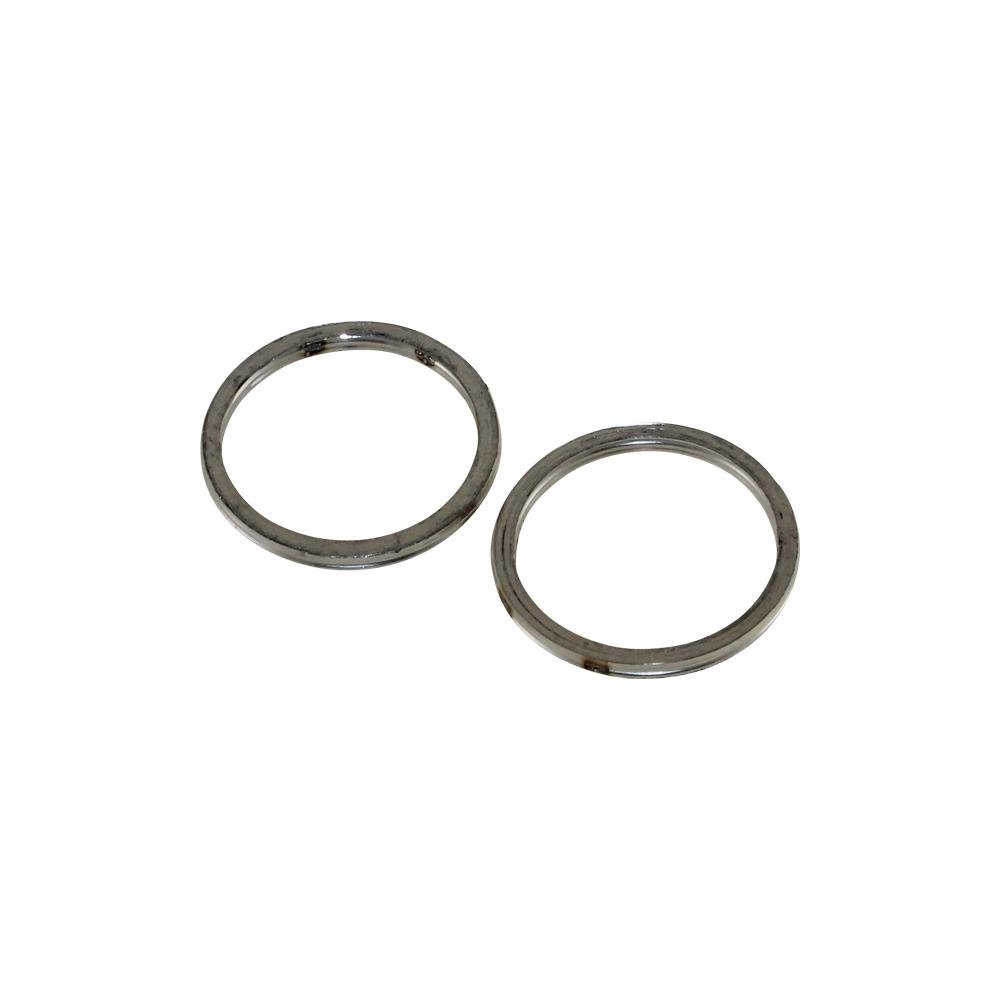 Auspuff Krümmer Dichtung Set 2 Stück 52x44x4 mm für Honda PC VT Shadow VTR Fire Storm XL XLV von Citomerx