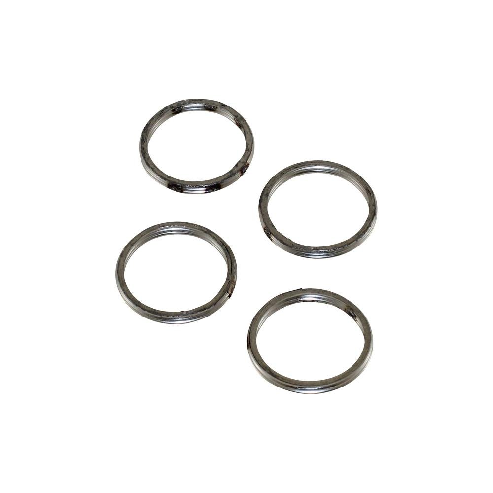 Auspuff Krümmer Dichtung Set 4 Stück 47,5x40,5x3 mm für Suzuki GT RG TS Gamma von Citomerx