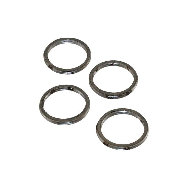 Auspuff Krümmer Dichtung Set 4 Stück 49,5x41x5,3 mm für Aprilia Mana Shiver Kawasaki KFX KLR von Citomerx