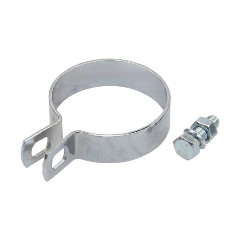 Auspuffschelle 60mm chrom Schalldämpfer Schelle kompatibel mit Zündapp Puch Kreidler Hercules Mofa Moped Mokick von Citomerx