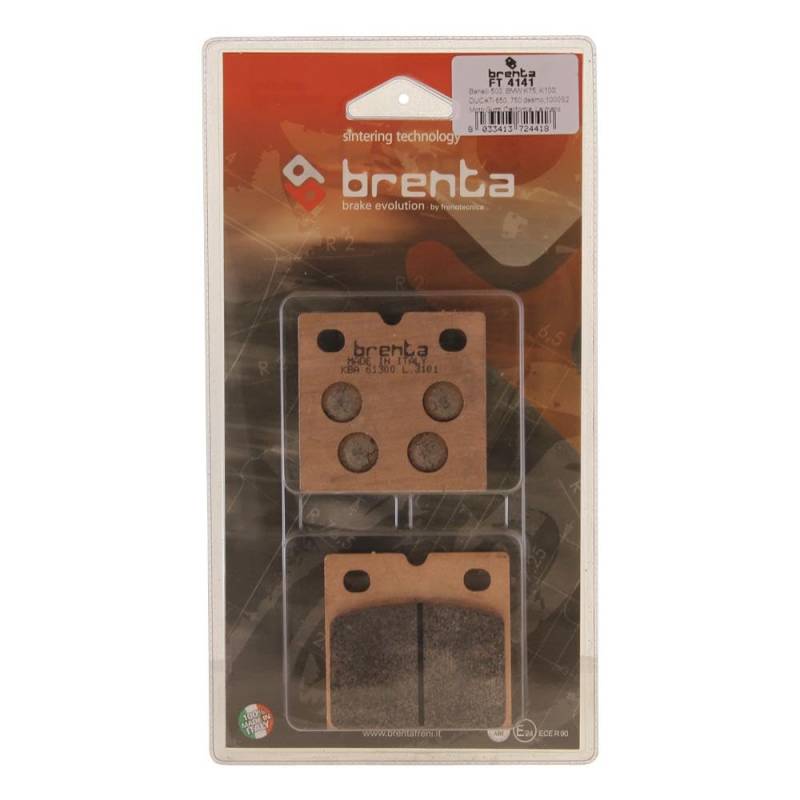 Bremsbeläge Brenta 4141 Sintermetall vorne kompatibel mit Benelli Sei 750 900 von Citomerx