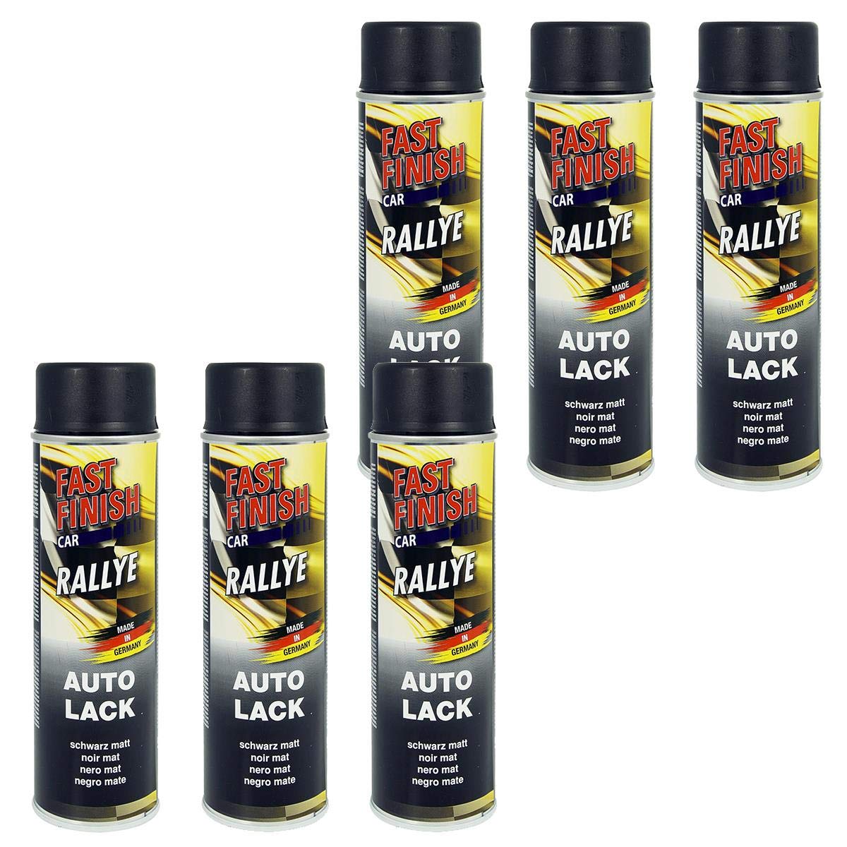 Fast Finish Rallye Lack schwarz matt 500 ml Fast Finish Rallye Lack schwarz matt 500 ml von Citomerx