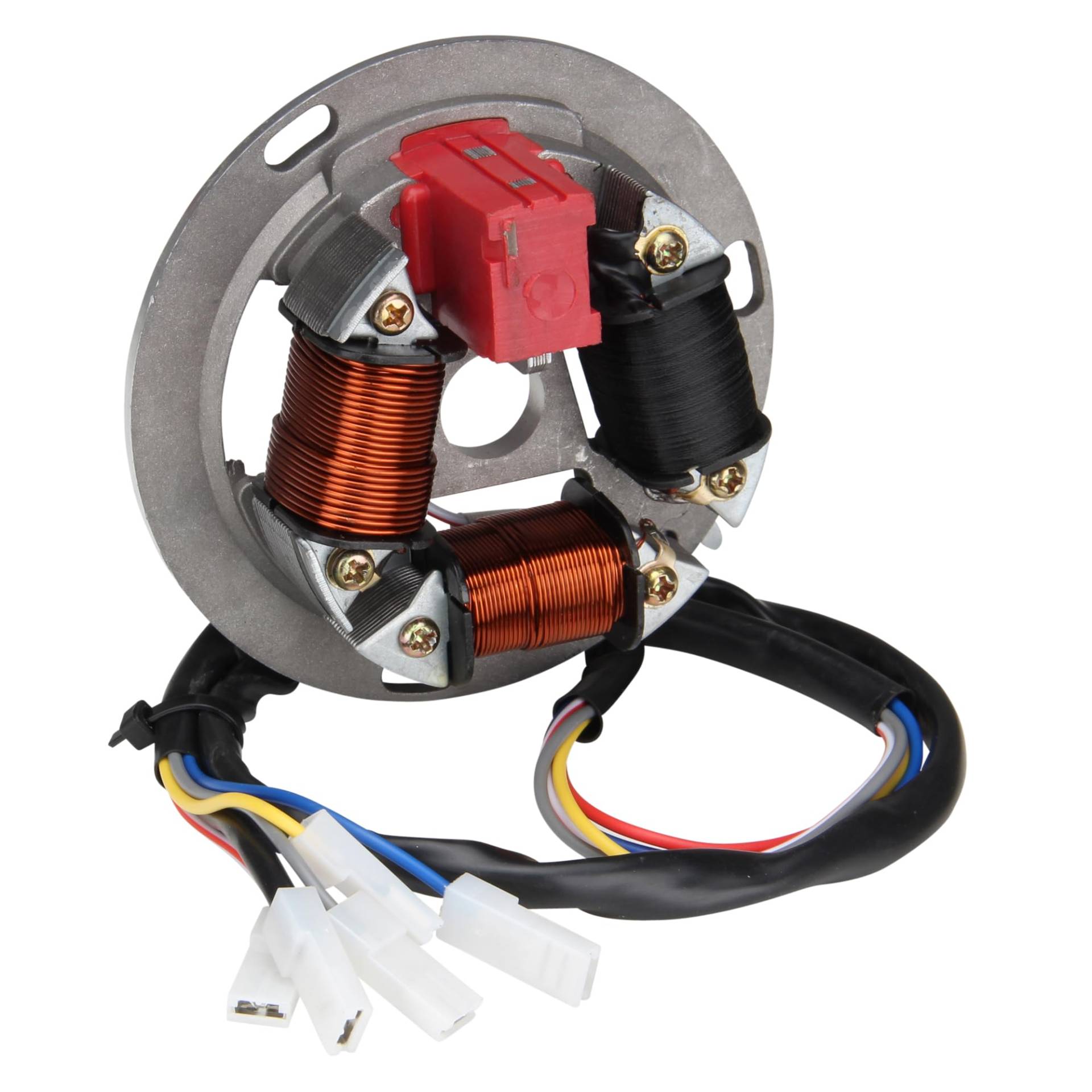 Grundplatte Zündung Elektronik Lichtmaschine Stator 12V 42W kompatibel mit Simson S51 S70 SR50 KR51 Schwalbe Grundplatte Zündung Elektronik Lichtmaschine Stator 12V 42W kompatibel mit Simson S51 S70 SR50 KR51 Schwalbe von Citomerx