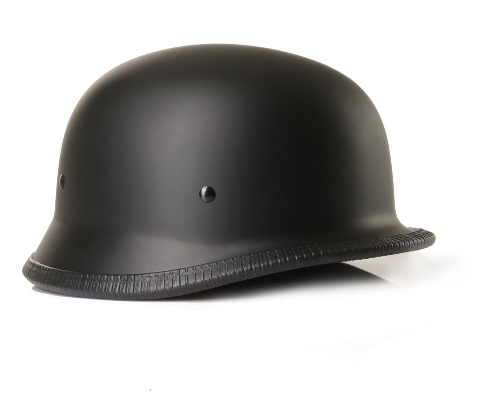 Halbschalenhelm Chopperhelm Brain Cap CMX German Easy Rider schwarz von Citomerx