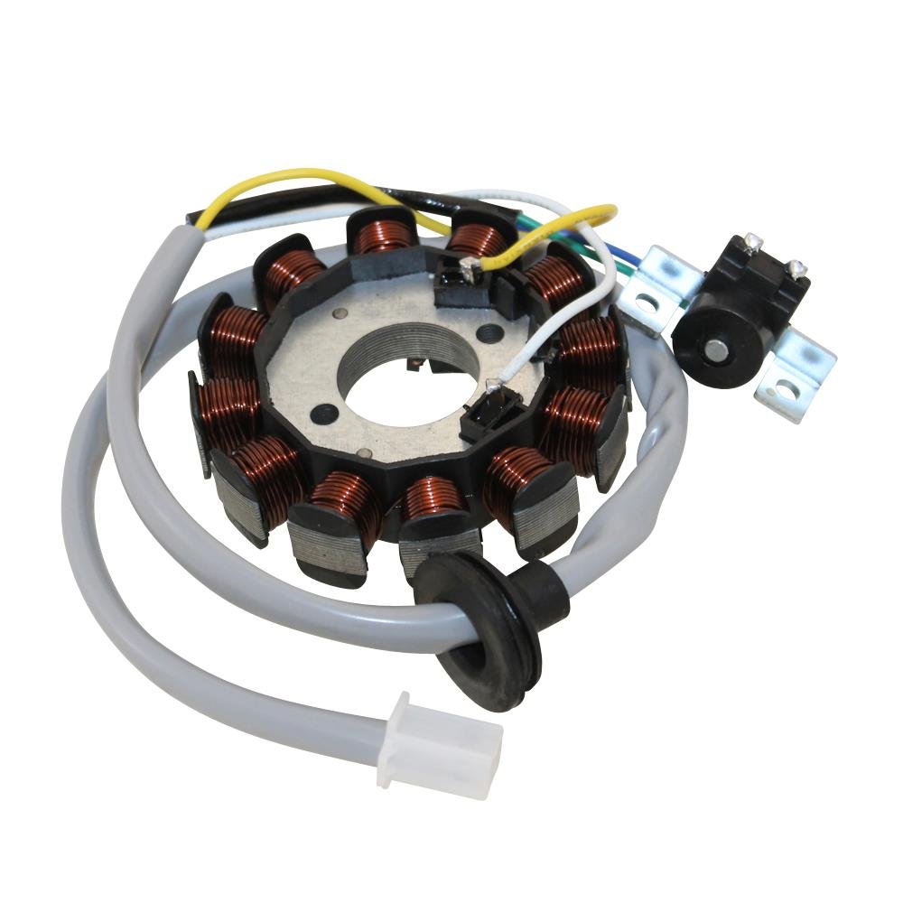 Lichtmaschine Stator 12 Polig 12 Spulen für Yamaha Aerox SA14/5BR,Axis,Breeze,Jog R,Neos,Why Lichtmaschine Stator 12 Polig 12 Spulen für Yamaha Aerox SA14/5BR,Axis,Breeze,Jog R,Neos,Why von Citomerx