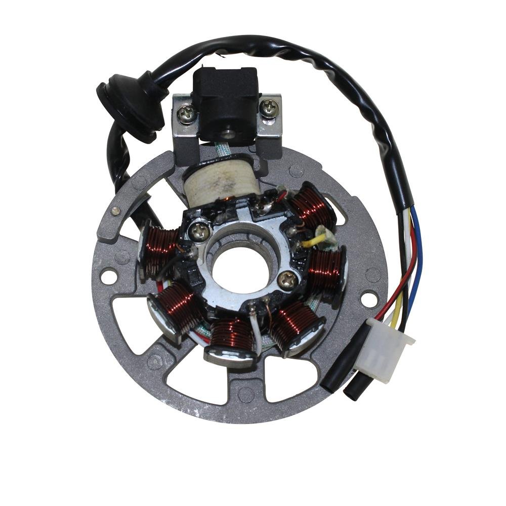 Lichtmaschine Stator Version 1 3Pins und 2 Kabel für Roller Baotian, Keeway, CPI von Citomerx