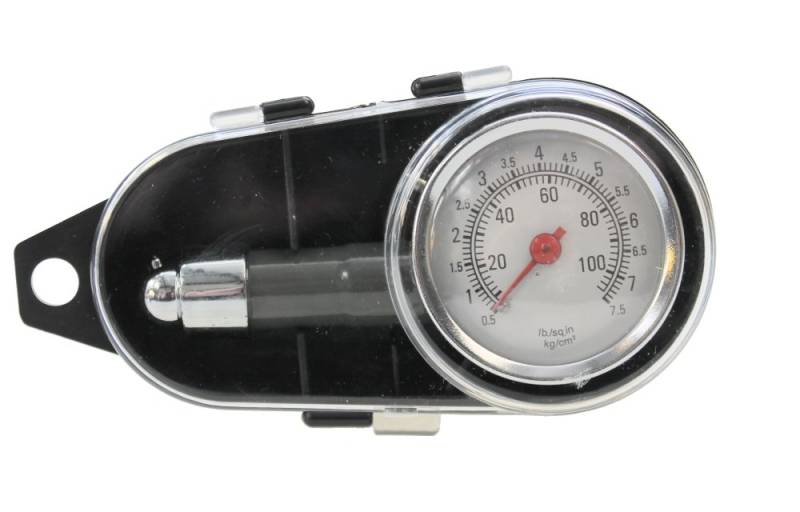 Metall Reifendruckprüfer Manometer Luftdruckmesser für Motorrad, LKW, PKW von Citomerx