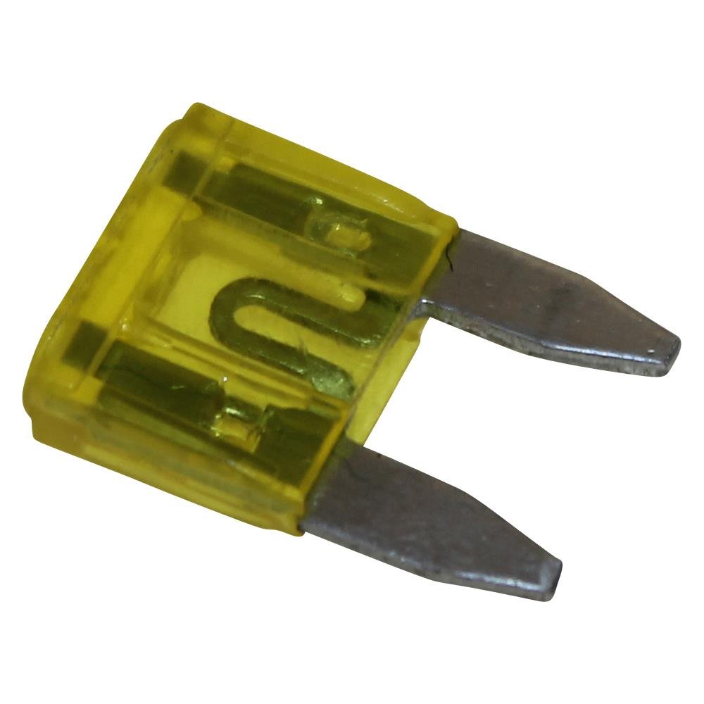 Mini Flachsicherung, Sicherung 20A Roller, Motorrad, Quad, ATV, gelb Mini Flachsicherung, Sicherung 20A Roller, Motorrad, Quad, ATV, gelb von Citomerx