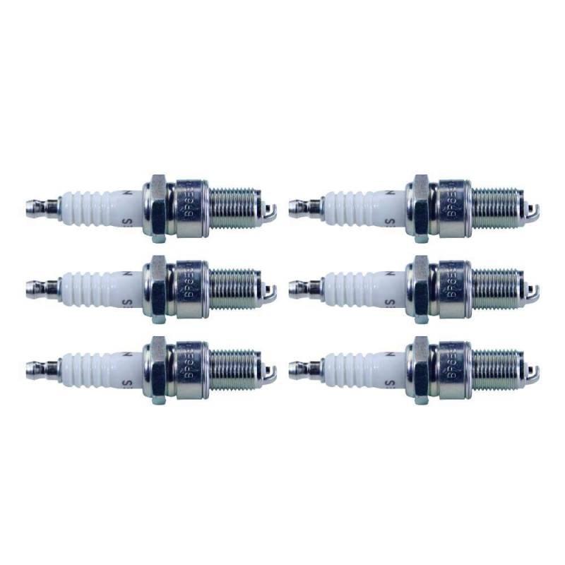 NGK BP6ES / 7811 NGK 6 Stück Zündkerze von Citomerx