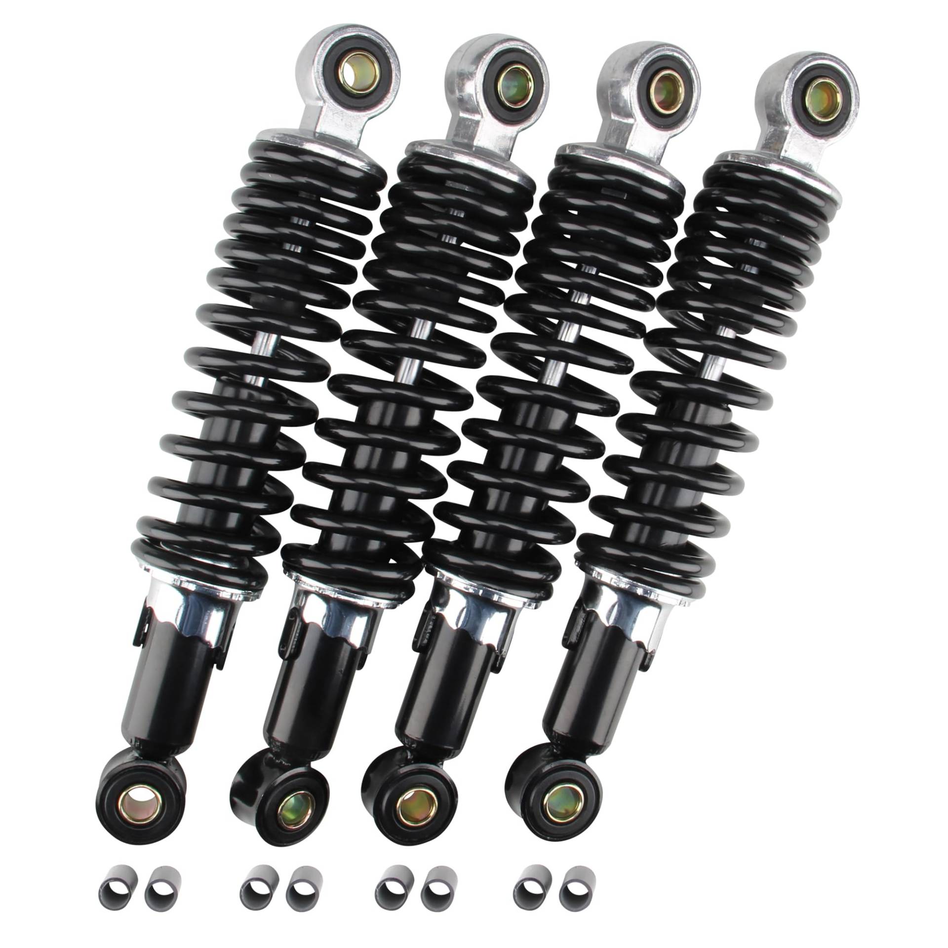 Stoßdämpfer Tieferlegung Set schwarz 240 mm + 240 mm kompatibel mit Simson Schwalbe KR51 Star Stoßdämpfer Tieferlegung Set schwarz 240 mm + 240 mm kompatibel mit Simson Schwalbe KR51 Star von Citomerx