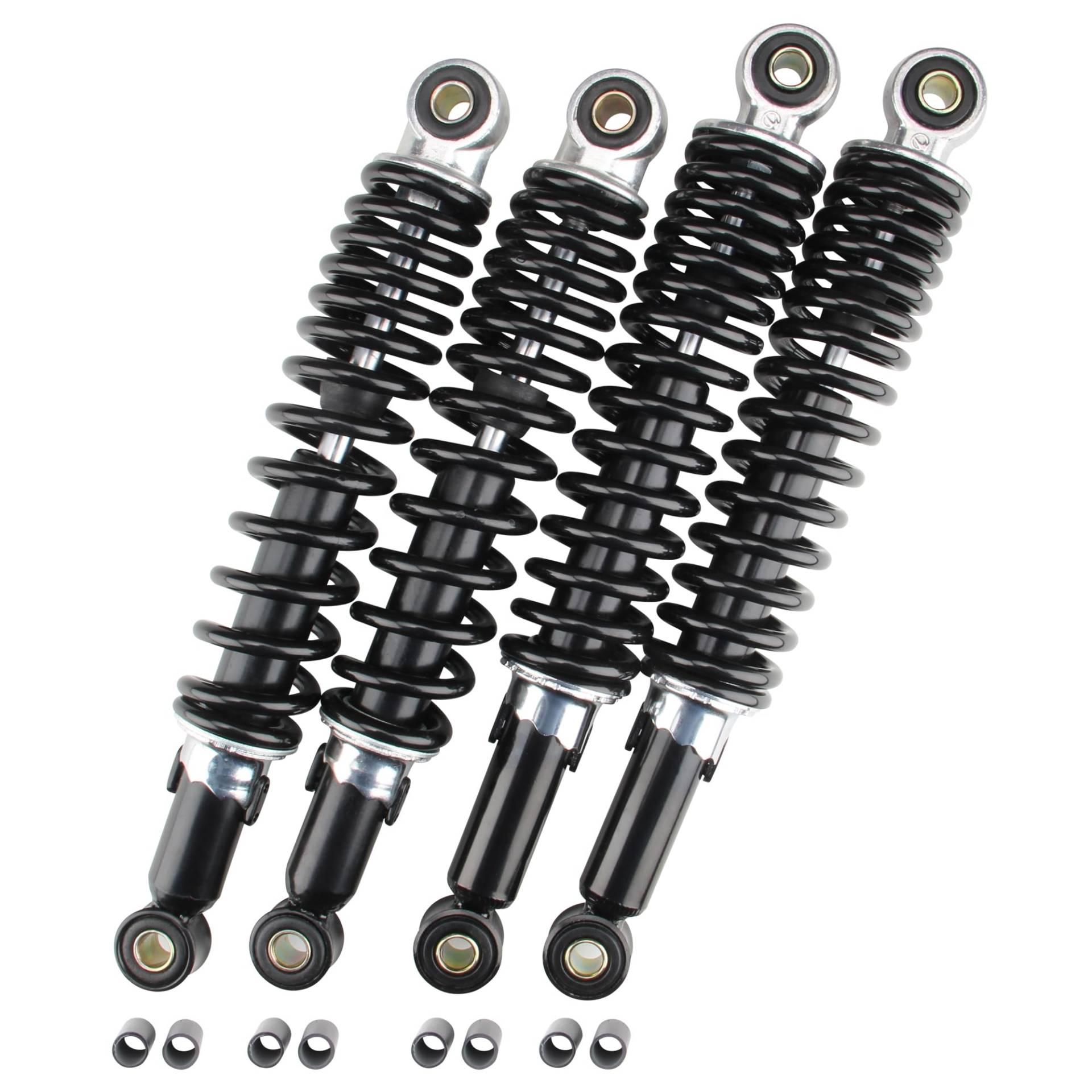 Stoßdämpfer Tieferlegung Set schwarz 280 mm + 300 mm kompatibel mit Simson Schwalbe KR51 Star Stoßdämpfer Tieferlegung Set schwarz 280 mm + 300 mm kompatibel mit Simson Schwalbe KR51 Star von Citomerx