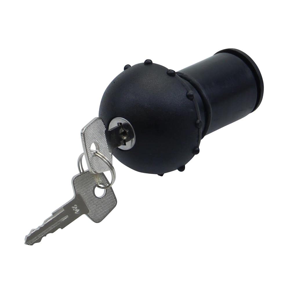 Tankdeckel Benzintankdeckel schwarz 30 mm abschließbar kompatibel mit Puch Maxi L S N P1 P2 Mini Maxi Supermaxi von Citomerx