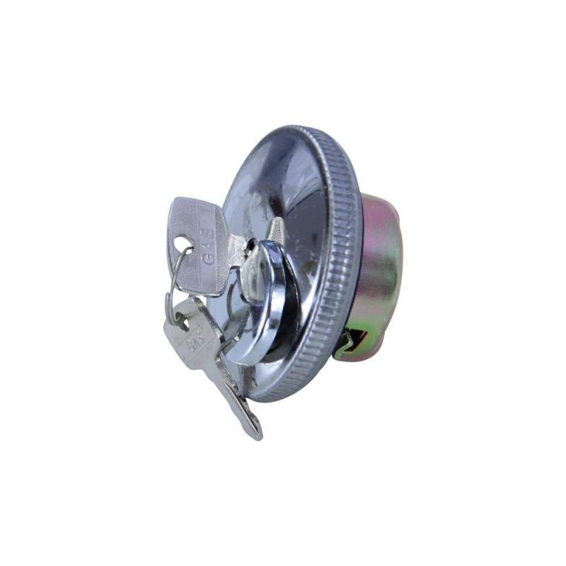 Tankdeckel Chrom 40mm Tank Deckel mit Schloss verchromt für Zündapp KS C GTS 50 von Citomerx