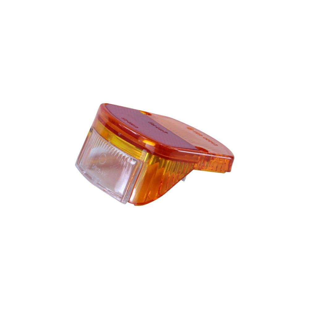 Rücklichtglas orange rot für Zündapp R 50 C 50 Sport KS Combinette 50 Typ 510 516 561 Rücklicht Glas von Citomerx