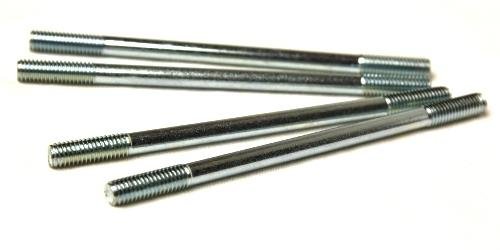 Zylinderstehbolzen Set 4 Stück M6x106mm kompatibel mit Piaggio TPH Typhoon NRG Zip Sfera NSL von Citomerx