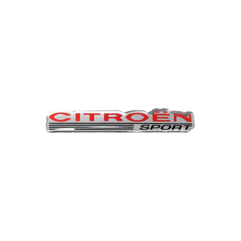 Citroen Sport 3D Aufkleber Schild 12 x 73 mm von Citroen