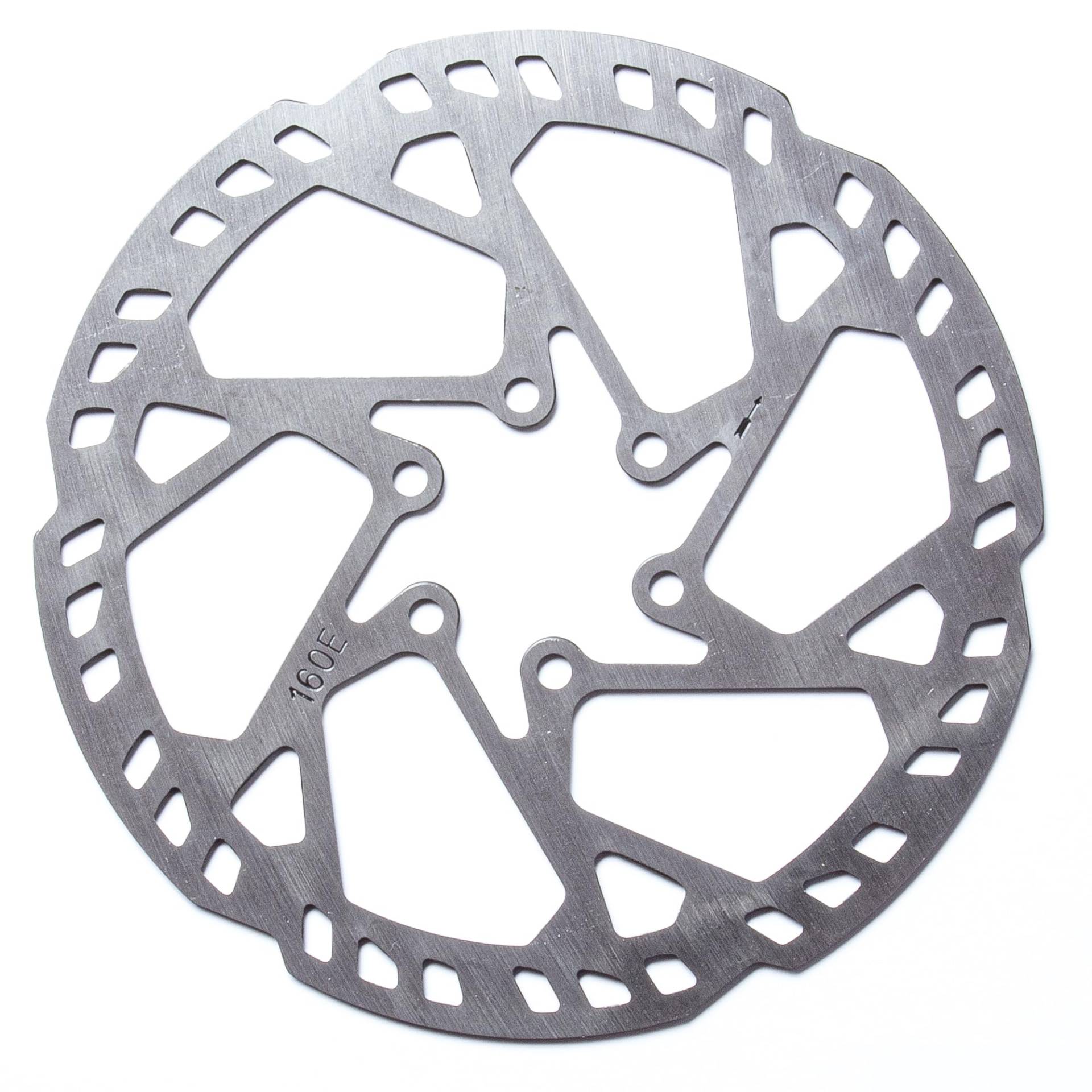 Clarks Cycle Systems CL-01 E-Bike Einzelstück Stahl 6-Bolzen Scheibenbremse Rotor, Silber, 180mm von Clarks Cycle Systems