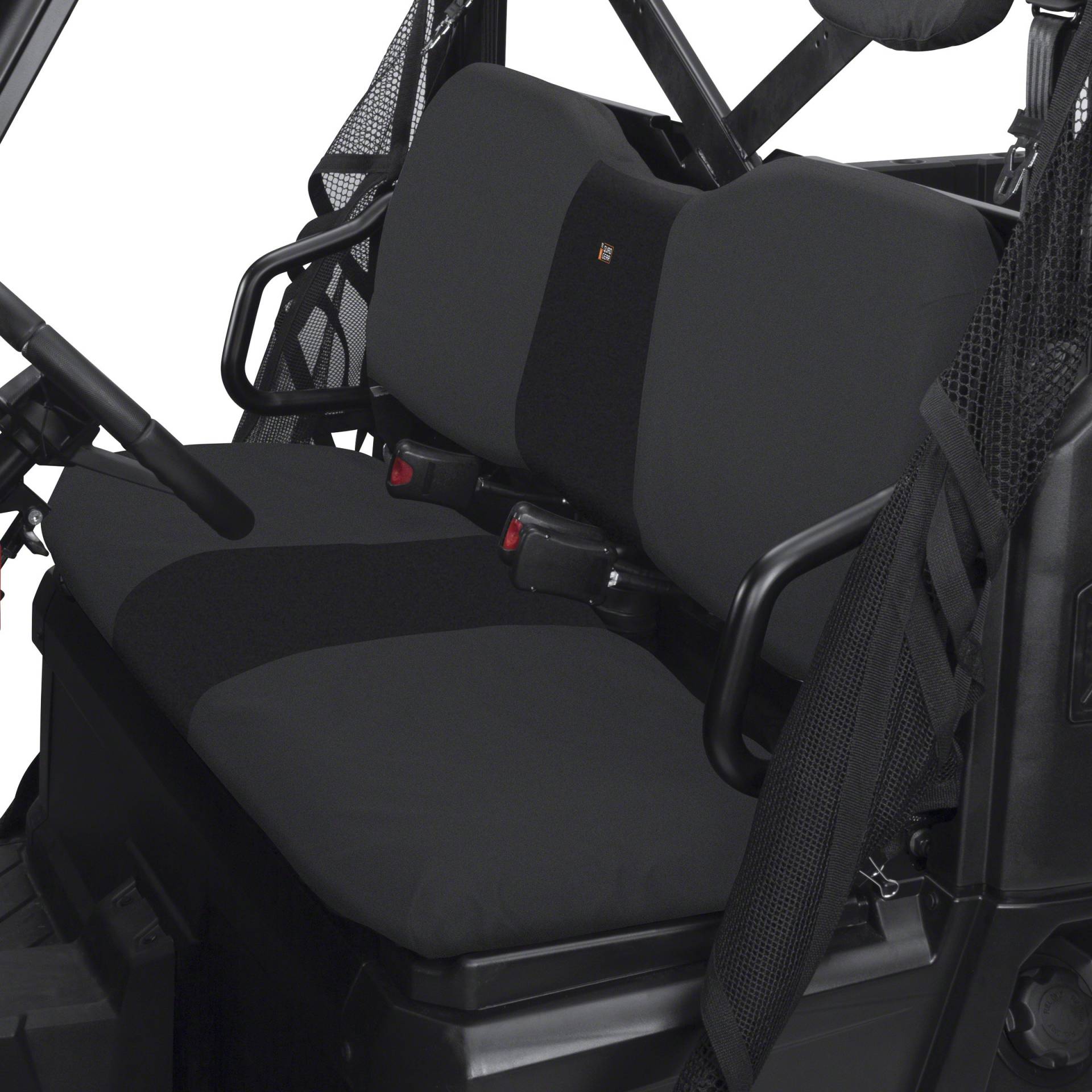 Classic Accessories QuadGear UTV Seat Cover for Polaris Ranger XP/HD (Bench), Black - 18-026-010401-00 55 L x 15 W x 17 5 H von CLASSIC ACCESSORIES