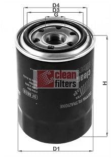 Clean Filters DF 863/A Ölfilter von Clean Filters