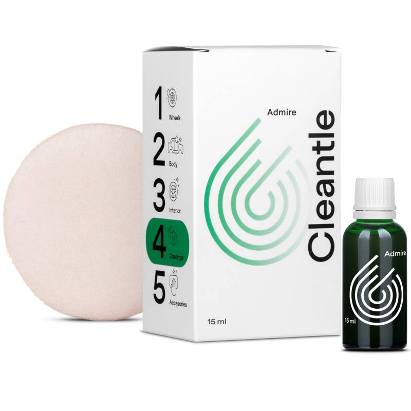 CLEANTLE ADMIRE Beschichtung - Superhydrophob & Langlebig Hoher Glanz 15ml von Cleantle
