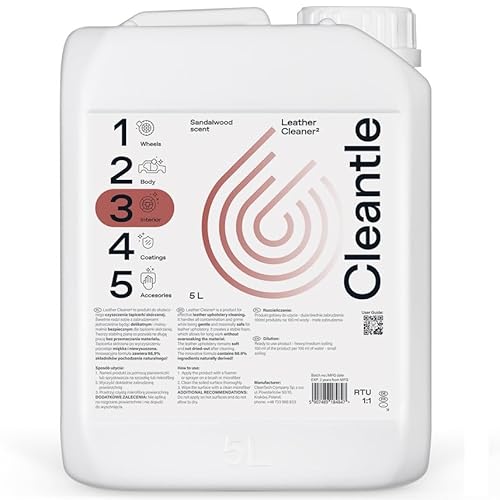 Cleantle Leather Cleaner Reinigungsmittel für Lederpolster 5L Cleantle Leather Cleaner Reinigungsmittel für Lederpolster 5L von Cleantle