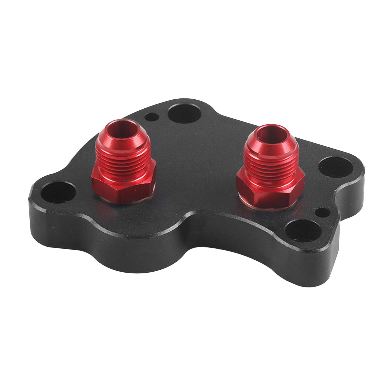 Ölkühler-Montageadapter, Automatische Modifikation Ölfilter-Kühler-Anpassungsadapter Kompatibel Mit BMW Mini Cooper S R53 Schwarz Ölkühler-Montageadapter, Automatische Modifikation Ölfilter-Kühler-Anpassungsadapter Kompatibel Mit BMW Mini Cooper S R53 Schwarz von Clenp