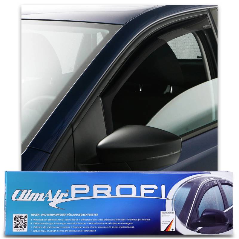 ClimAir CL 3862D Fenster Visieren, dunkel, Schwarz von ClimAir