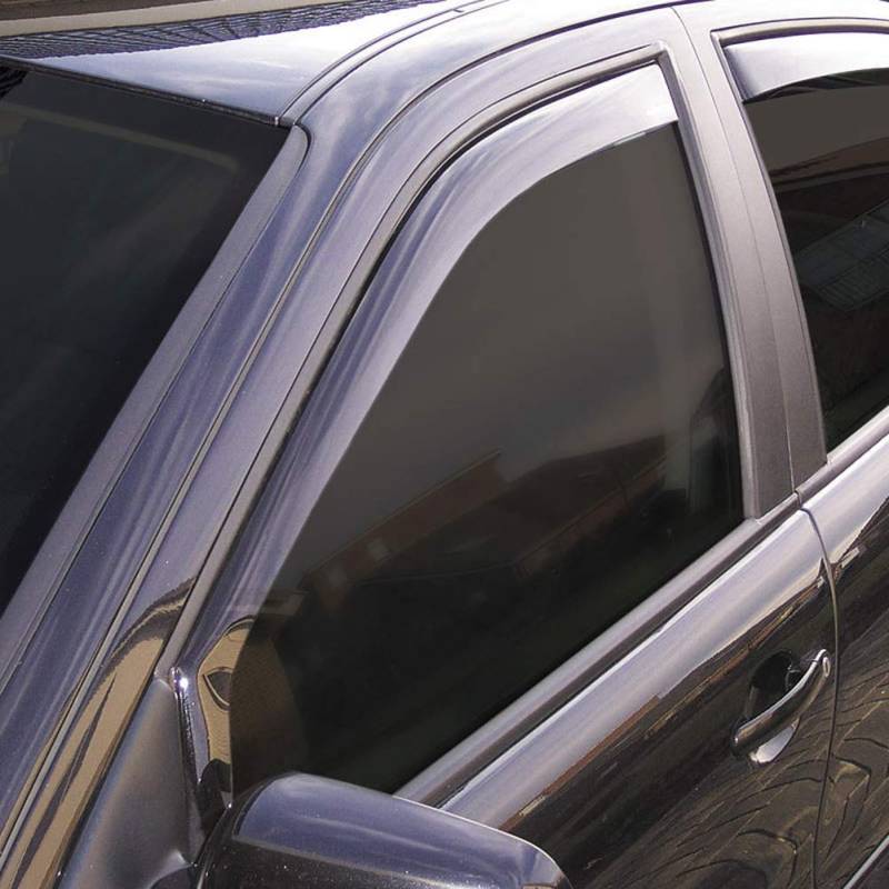 ClimAir Car Comfort Windabweiser Schwarz kompatibel mit BMW 2er F46 Gran Tourer 2015- von ClimAir