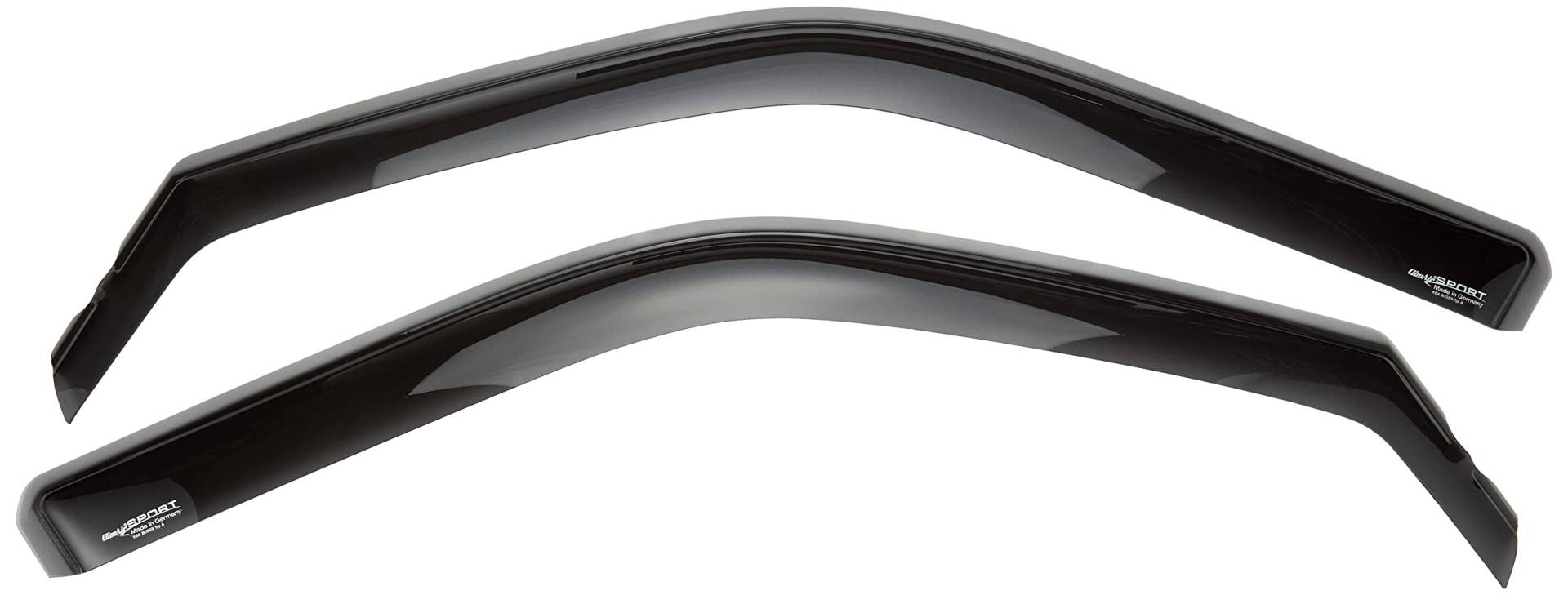 ClimAir Car Comfort Windabweiser Schwarz kompatibel mit Volkswagen Transporter T5 2003-2015 & T6 2015-2020 & T6.1 2020-, Modern, Auto ClimAir Car Comfort Windabweiser Schwarz kompatibel mit Volkswagen Transporter T5 2003-2015 & T6 2015-2020 & T6.1 2020-, Modern, Auto von ClimAir