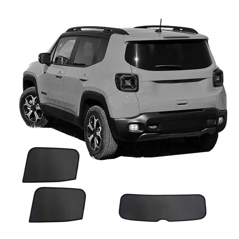 Sonniboy Sonnenschutz kompatibel mit Jeep Renegade 2014- INKL Tasche von ClimAir