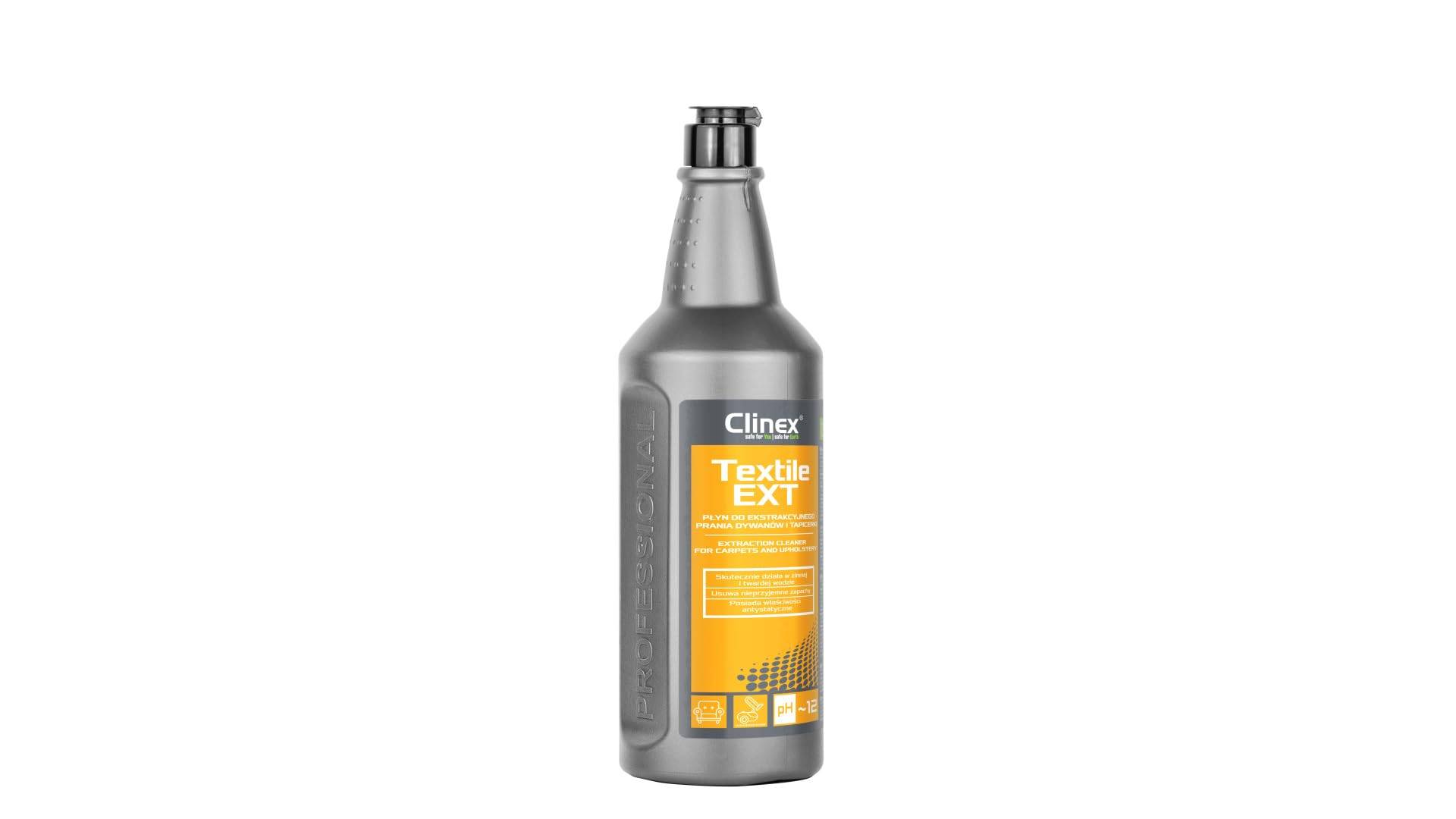 CLINEX Textile Ext flüssig, zur Extraktionswäsche von Teppichen und Polstern, 1l CLINEX Textile Ext flüssig, zur Extraktionswäsche von Teppichen und Polstern, 1l von Clinex nanochem