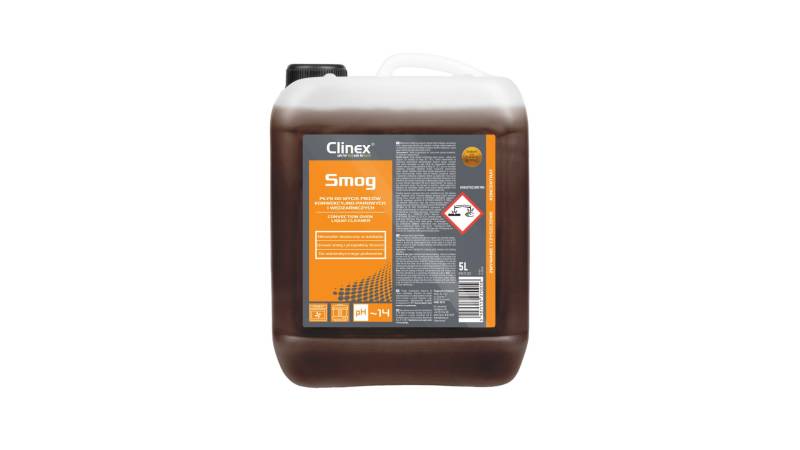 Clinex Starkes Flüssigkeit zum Waschen und Reinigen von Geräten / 5 liter/Zum Entfernen von Schmutz eingebranntes Fett und Rauch von alkalibeständigen Oberflächen und Gegenständen verschiedener Art von Clinex nanochem