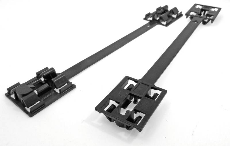 4 x Verkleidung Clips Seitenschweller Kunststoffverschluss Befestigung für Seitenschweller 9174457 von Vehicle Clips