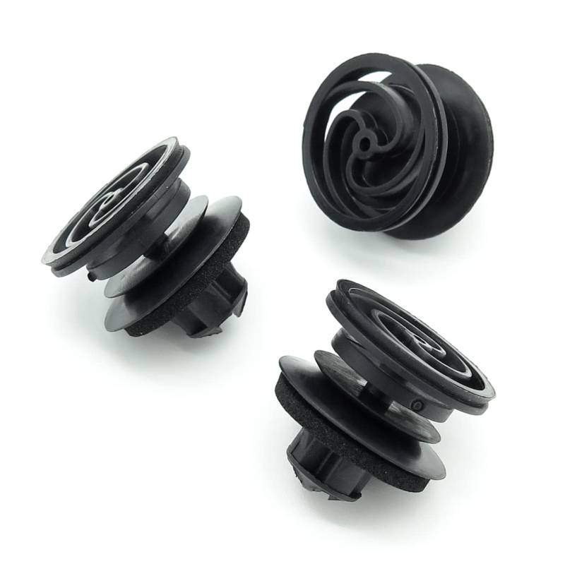 Clips und Klammern 3B0868243 Türverkleidung Befestigung Clips 20 Stücke Schwarz von Vehicle Clips