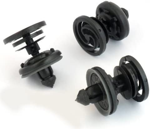 Clips und Klammern 7L6868243 Türverkleidung Befestigung Clips 10 Stücke Schwarz von Vehicle Clips