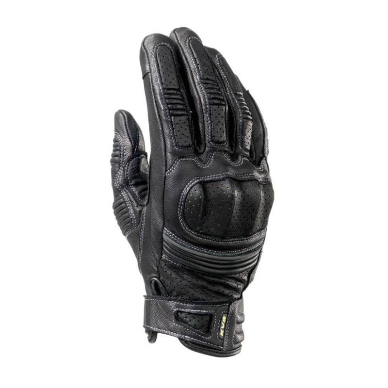 Clover KVS Handschuh Leder kurz, schwarz/schwarz, Größe M von Clover